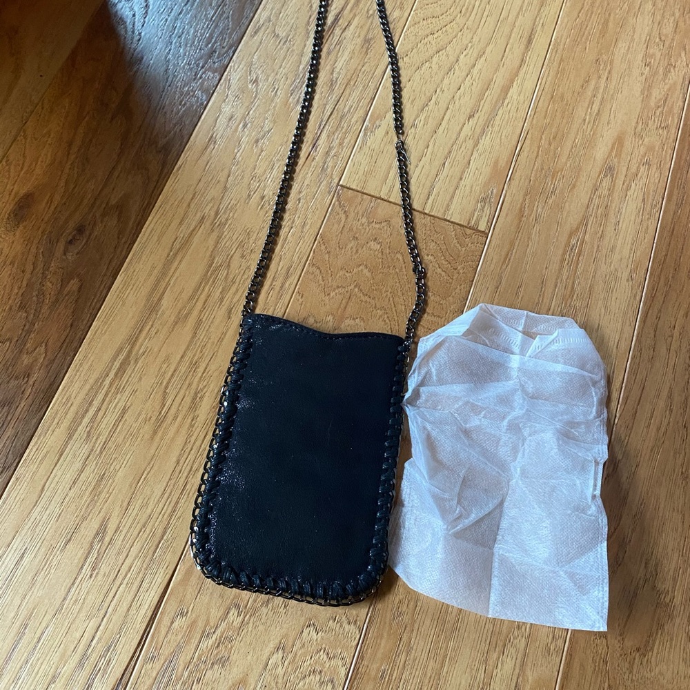 Black small crossbody bag